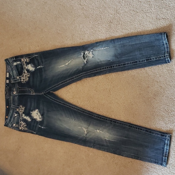 Womens Miss Me skinny ankle jeans - Picture 2 of 6